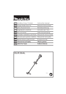 Manuale Makita DUR364L Tagliabordi