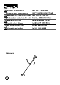 Manual Makita DUR365U Grass Trimmer