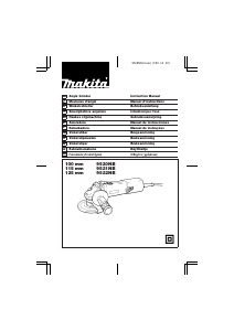 Manuale Makita 9522NB Smerigliatrice angolare