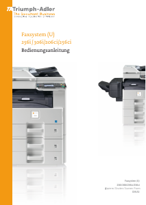 Bedienungsanleitung Triumph-Adler 206i Multifunktionsdrucker