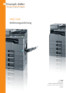 Bedienungsanleitung Triumph-Adler 1856 Multifunktionsdrucker