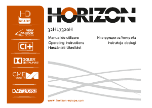 Használati útmutató Horizon 32HL7320H LED-es televízió
