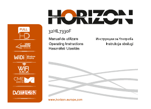 Manual Horizon 32HL7330F LED Television