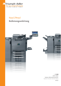 Bedienungsanleitung Triumph-Adler 6555i Multifunktionsdrucker