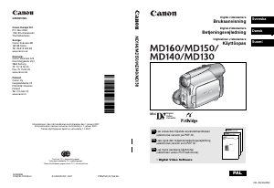 Brugsanvisning Canon MD160 Videokamera