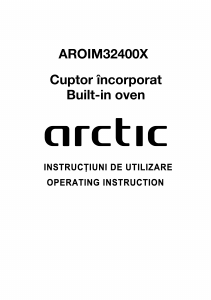 Manual Arctic AROIM 32400 X Oven