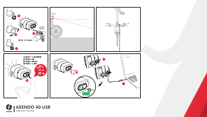 Bruksanvisning Spanninga Axendo 40 USB Sykkellykt