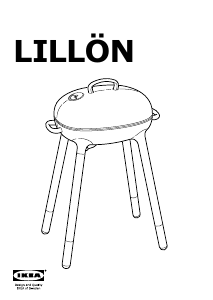Kullanım kılavuzu IKEA LILLON Mangal