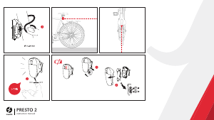 Bruksanvisning Spanninga Presto 2 Sykkellykt