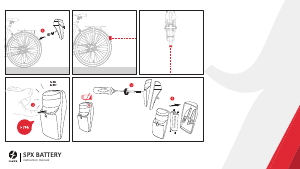 Manual de uso Spanninga SPX Faro bicicleta