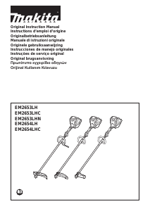 Manual Makita EM2654LHC Grass Trimmer