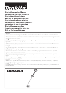 Manuale Makita ER2550LH Tagliabordi