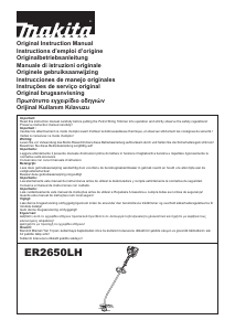 Manual Makita ER2650LH Grass Trimmer