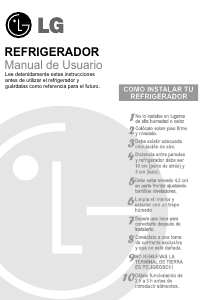 Manual de uso LG MB582ULV-G Frigorífico combinado