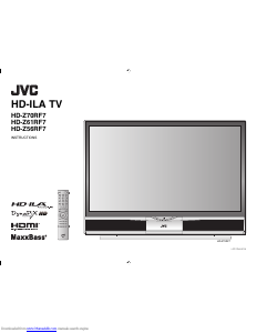 Bruksanvisning JVC HD-Z56RF7 TV