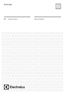 Mode d’emploi Electrolux EIT61346 Table de cuisson
