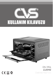 Kullanım kılavuzu CVS DN 3906 Gurme Fırın