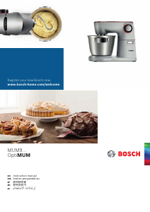Bruksanvisning Bosch MUM9G32S00 Köksmaskin