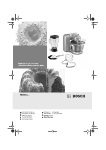 Руководство Bosch MUMXL20C Стационарный миксер