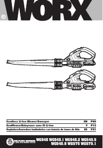 Handleiding Worx WG575.1 Bladblazer