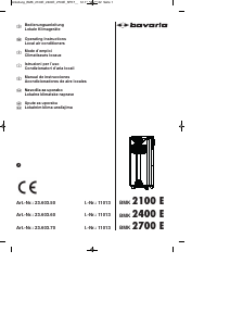 Bedienungsanleitung Bavaria BMK 2400 E Klimagerät