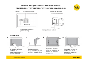 Manual Yale YSV/250/DB1 Value Seif