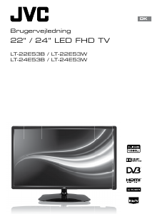 Brugsanvisning JVC LT-22E53B LED TV