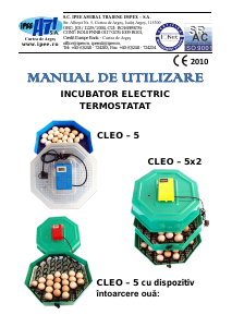 Manual IPEE Cleo - 5x2 Incubator