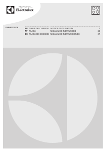 Manual Electrolux EHH6333FOK Placa
