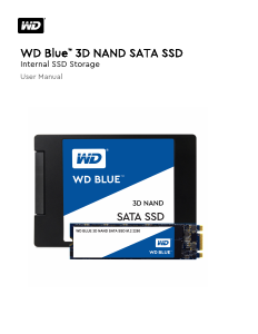 Bruksanvisning Western Digital Blue 3D NAND SATA SSD