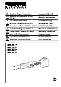 Manuale Makita BFL082F Avvitatore