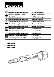 Manual de uso Makita BFL400F Atornillador