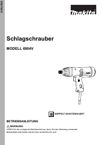 Bedienungsanleitung Makita 6904V Schlagschrauber