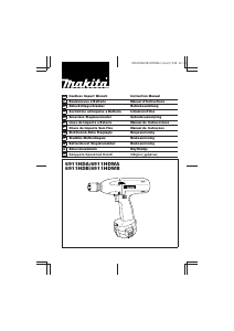 Bruksanvisning Makita 6911HDWB Mutterdragare