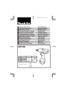 Handleiding Makita 6914D Slagmoersleutel
