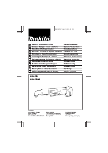 Manual de uso Makita 6940D Llave de impacto