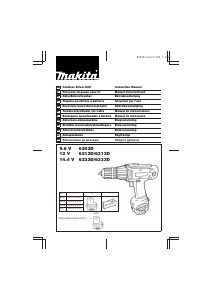 Käyttöohje Makita 6203D Porakone-ruuvinväännin