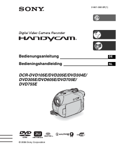 Bedienungsanleitung Sony DCR-DVD605E Camcorder