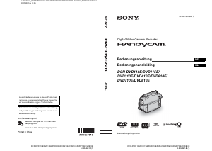Bedienungsanleitung Sony DCR-DVD610E Camcorder