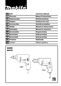 Brugsanvisning Makita 6410 Bore-skruemaskine