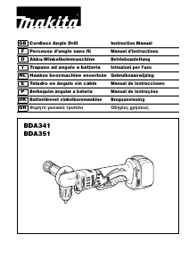 Brugsanvisning Makita BDA351 Bore-skruemaskine