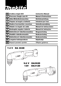 Manual de uso Makita DA302D Atornillador taladrador