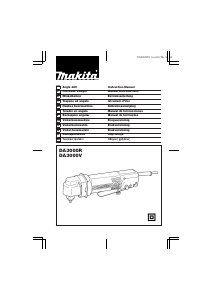 Εγχειρίδιο Makita DA3000R Οδηγός τρυπανιών