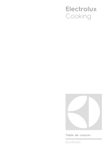 Mode d’emploi Electrolux EGVP9353IK Table de cuisson