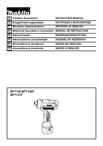 Manual Makita BFT120 Screw Driver