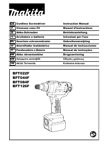 Brugsanvisning Makita BFT126F Skruetrækker