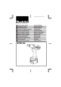 Bedienungsanleitung Makita BTW120 Schlagschrauber