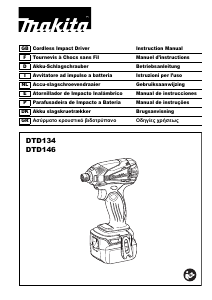 Handleiding Makita DTD134 Slagmoersleutel