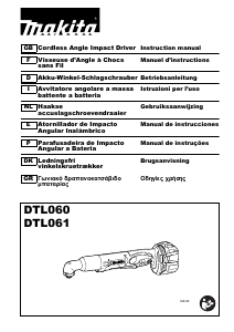 Handleiding Makita DTL061 Slagmoersleutel