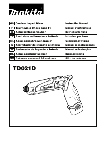 Bedienungsanleitung Makita TD021D Schlagschrauber